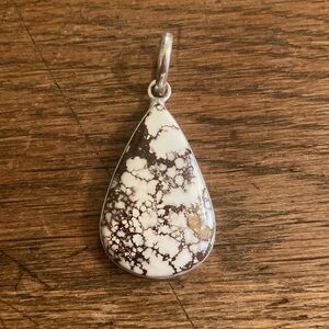 Wild Horse Jasper Natural Gemstone Pendant NWOT